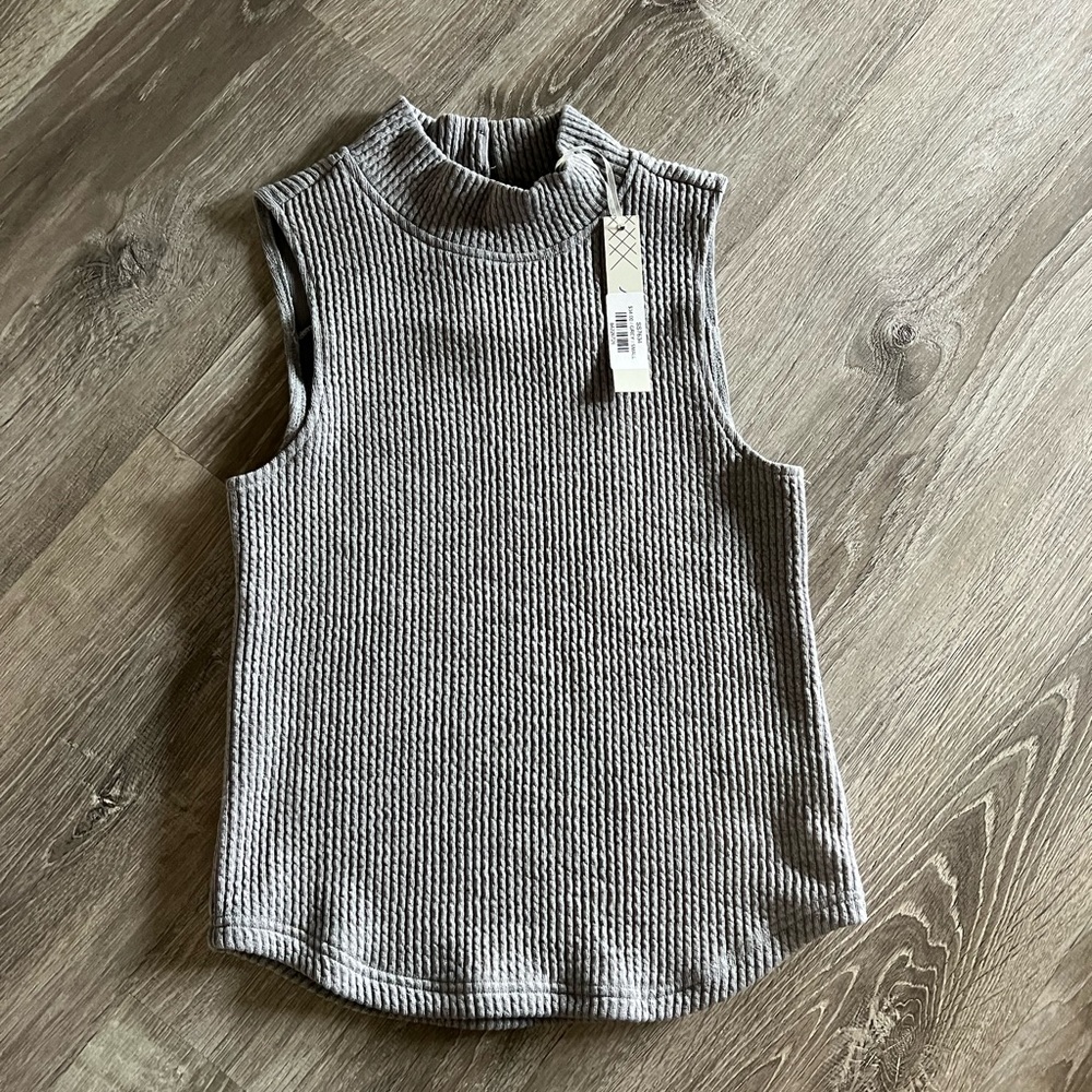 Grey Knitted Tank